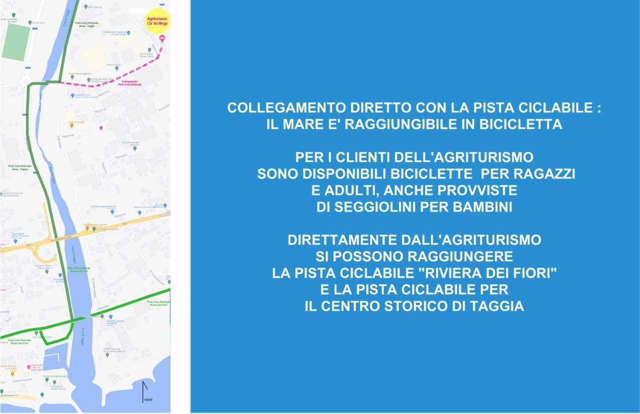 Agriturismo Ca Du Bega Arma di Taggia Eksteriør billede